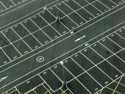 Angmering resin car park surface