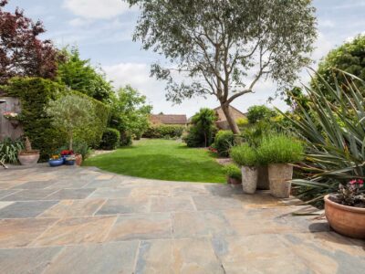 Patio garden ideas East Wittering
