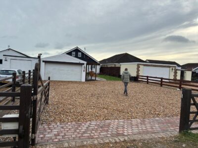 Apple paving gravel completed Arundel