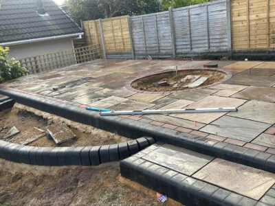 New patio installation Arundel