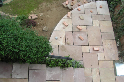 Indian Sandstone Paving Contractors Aldingbourne