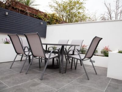Porcelain patio paving Lancing