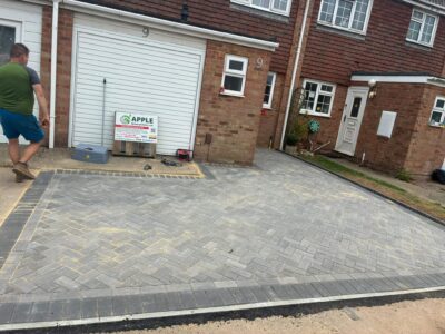 Block paved driveway Arundel