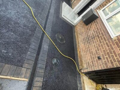 Tamacadam driveway with edging Arundel